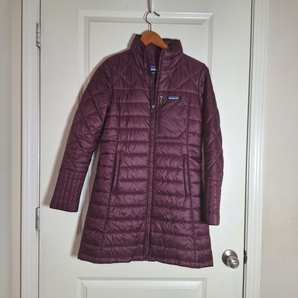 Patagonia Jackets & Blazers - Patagonia Women's Radalie Parka Insulated Quilted Jacket Deep Mahogany Size S